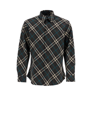Burberry Cămașă din bumbac cu imprimeu check