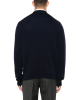 Gucci cardigan bleumarin din cașmir cu detaliu Web