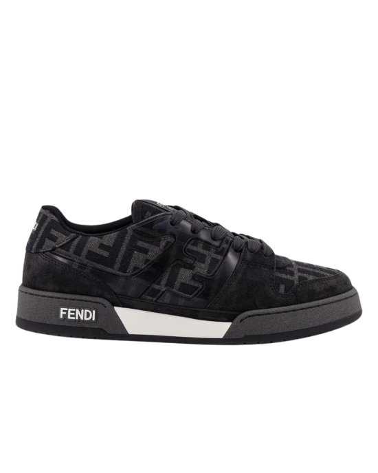 Fendi Sneakers Match – Suede & Jacquard FF
