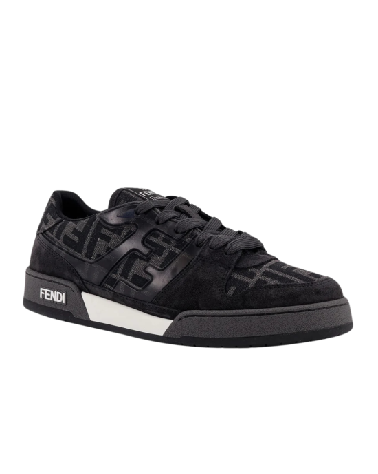 Fendi Sneakers Match – Suede & Jacquard FF