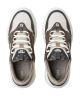 Fendi Force Sneaker din piele & canvas