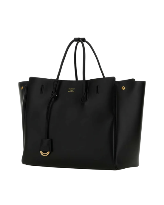 Balenciaga Tote Bag din piele neagră