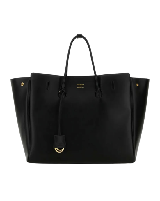 Balenciaga Tote Bag din piele neagră