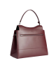Balenciaga Geantă Burgundy din Piele de Vițel