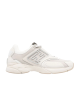 Fendi Flow Sneakers albi din piele și mesh