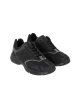 Fendi Flow Sneakers negri din piele și mesh