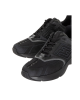 Fendi Flow Sneakers negri din piele și mesh
