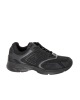 Fendi Flow Sneakers negri din piele și mesh