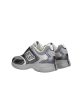 Fendi Flow Sneakers gri metalizat și alb