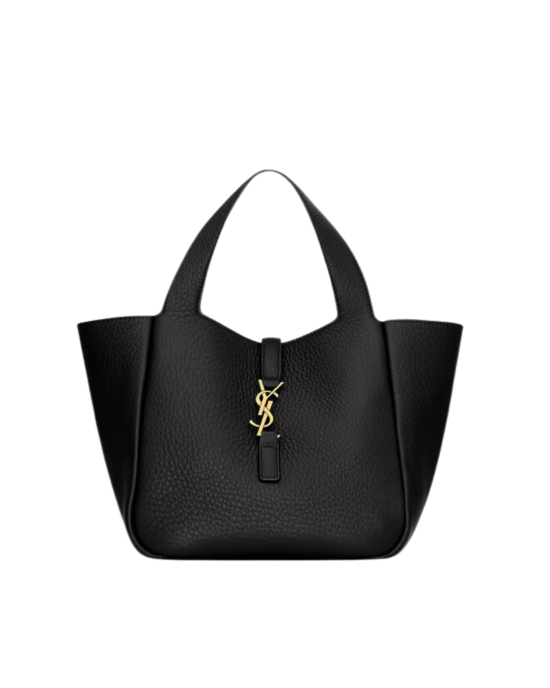 Saint Laurent Geantă LE 5 À 7 Baby Bea din Piele Neagră