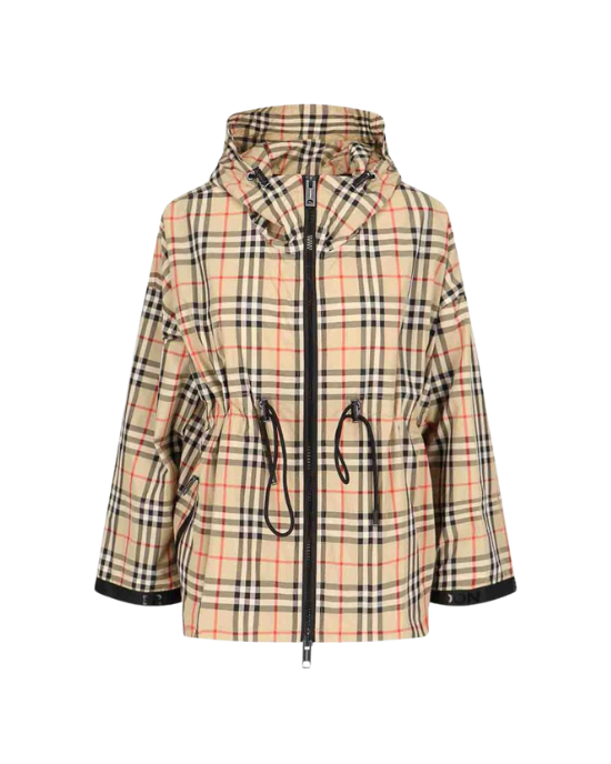 Burberry Jachetă cu glugă Vintage Check