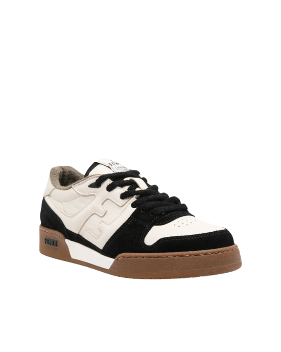 Fendi Sneakers cu design contrastant