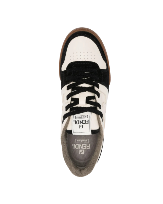 Fendi Sneakers cu design contrastant