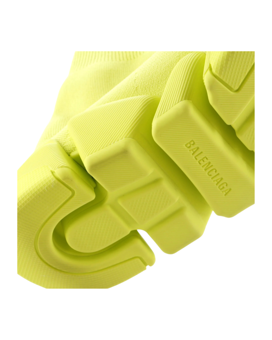 Balenciaga Speed 2.0 Sneakers tip șosetă galben neon