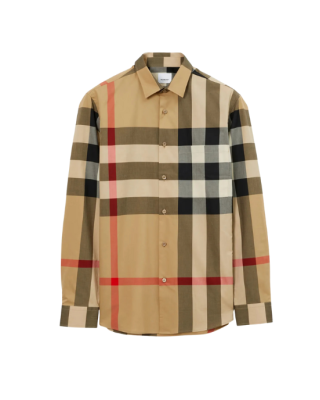 Burberry Cămașă din bumbac cu imprimeu Vintage Check