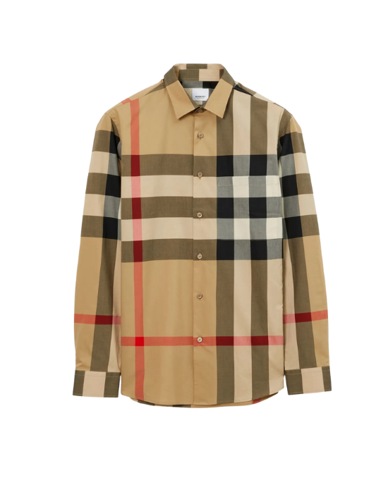 Burberry Cămașă din bumbac cu imprimeu Vintage Check