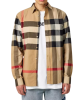 Cămașă Burberry, Check Pattern, Beige