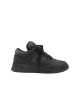 AMIRI Sneakers negri monocrom din piele cu talpă masivă