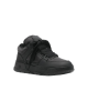 AMIRI Sneakers negri monocrom din piele cu talpă masivă