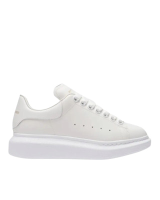 Alexander McQueen Trainers din piele albă – model iconic