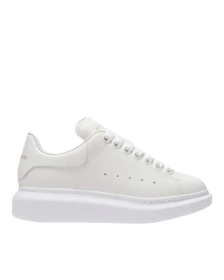 Alexander McQueen Trainers din piele albă – model iconic