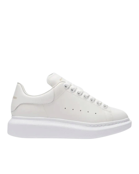 Alexander McQueen Trainers din piele albă – model iconic
