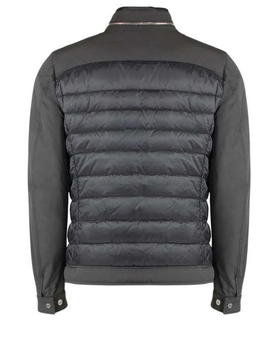 MooRER GILLES KNS Jacket Nero Nero Piele Premium