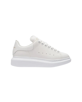 Alexander McQueen Trainers din piele albă – model iconic