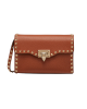 Geantă Valentino Rockstud mică crossbody – piele grainy