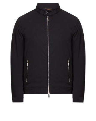 Jachetă MooRER VANGIKN Black Premium Italian Outerwear