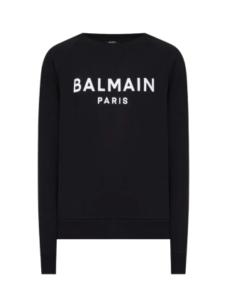 Balmain Hanorac cu logo Negru