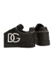 Dolce & Gabbana Sneakers Portofino din piele naturală cu logo alb