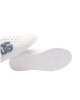 Dolce & Gabbana Sneakers din piele cu logo DG din denim – Alb