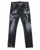 Dsquared2 – Blugi negri Cool Girl cu efect prespălat  *