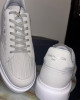 Louis Vuitton Sneakers din piele albă plisată