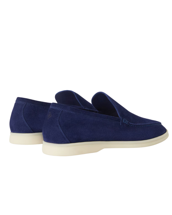 Loro Piana Summer Walk Loafers din Piele Întoarsă