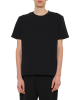 Balmain Tricou Negru Emblema Colegiu