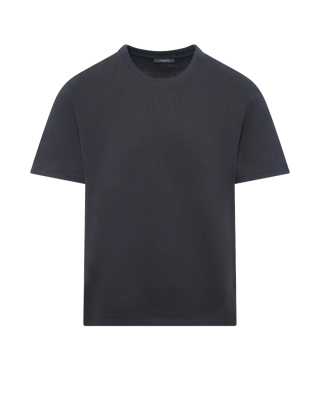 Balmain Tricou Negru Emblema Colegiu