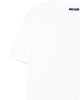 Balmain Tricou Alb Emblema Colegiu