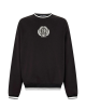 Dolce & Gabbana Hanorac din jersey de bumbac cu broderie logo – negru