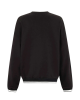 Dolce & Gabbana Hanorac din jersey de bumbac cu broderie logo – negru