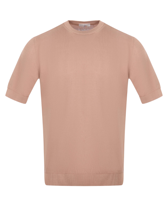 Filippo De Laurentiis Tricou camel din bumbac