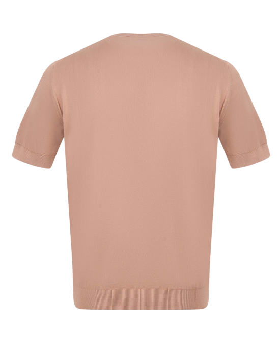 Filippo De Laurentiis Tricou camel din bumbac