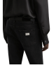 Dolce & Gabbana Jeans slim fit din denim stretch gri cu efect washed