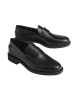 Hermès Lyde Loafer din Piele Neagră