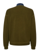 Dsquared2 Denim Placket Sweatshirt Jacket Green