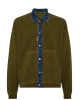 Dsquared2 Denim Placket Sweatshirt Jacket Green