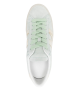 Moncler Monaco Sneakers din piele întoarsă verde mentă