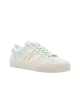 Moncler Monaco Sneakers din piele întoarsă verde mentă