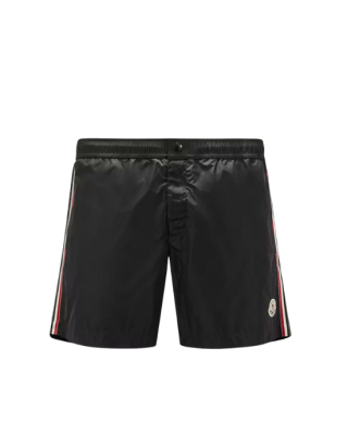 Moncler Pantaloni scurți tip Swim Shorts, negri